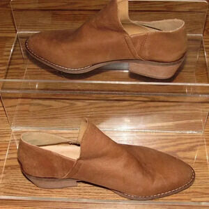 LUCKY BRAND Fausst Leather Ankle Booties Size 10M